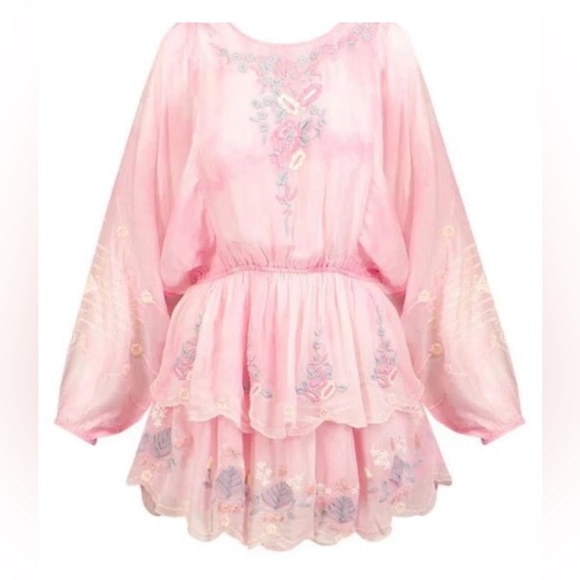 NWT Love Shack Fancy Bridgely Dress Milly size Medium - Picture 4 of 7